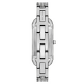 Michael Kors Empire Three-Hand Silver Dial Silver Steel Strap Watch for Women - MK4841