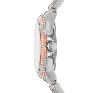  Shop Authentic Michael Kors Camille Multifunction White Dial Two Tone Steel Strap Watch For Women - MK6846 - Luxxuri