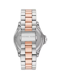  Shop Authentic Michael Kors Everest Three Hand Rose Gold Dial Two Tone Steel Strap Watch For Women - MK7402 - Luxxuri