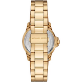  Shop Authentic Michael Kors Everest Three-Hand Black Dial Gold Steel Strap Watch For Men - MK9078 - Luxxuri