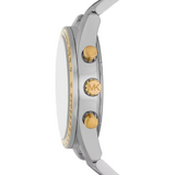  Shop Authentic Michael Kors Accelerator Chronograph White Dial Silver Steel Strap Watch For Men - MK9112 - Luxxuri
