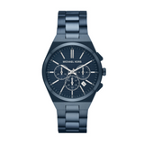  Shop Authentic Michael Kors Lennox Chronograph Blue Dial Blue Steel Strap Watch For Women - MK9147 - Luxxuri