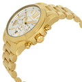  Shop Authentic Michael Kors Bradshaw Chronograph White Dial Gold Steel Strap Watch For Women - MK6266 - Luxxuri