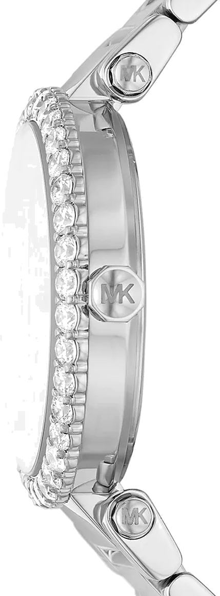  Shop Authentic Michael Kors Parker Three Hand Mother of Pearl White Dial Silver Steel Strap Watch For Women - MK4694 - Luxxuri