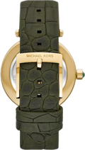  Shop Authentic Michael Kors Parker Green Dial Green Leather Strap Watch For Women - MK4724 - Luxxuri
