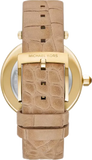  Shop Authentic Michael Kors Parker Three-Hand Gold Dial Brown Leather Strap Watch For Women - MK4725 - Luxxuri