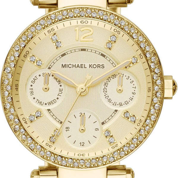  Shop Authentic Michael Kors Parker Gold DIal Gold Steel Strap Watch for Women - MK5842 - Luxxuri
