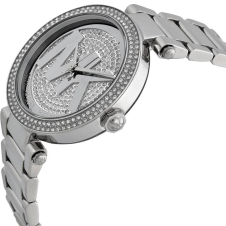 Michael Kors Parker Silver Dial Silver Steel Strap Watch for Women - MK5925