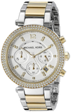  Shop Authentic Michael Kors Parker White Dial Two Tone Steel Strap Watch for Women - MK6055 - Luxxuri