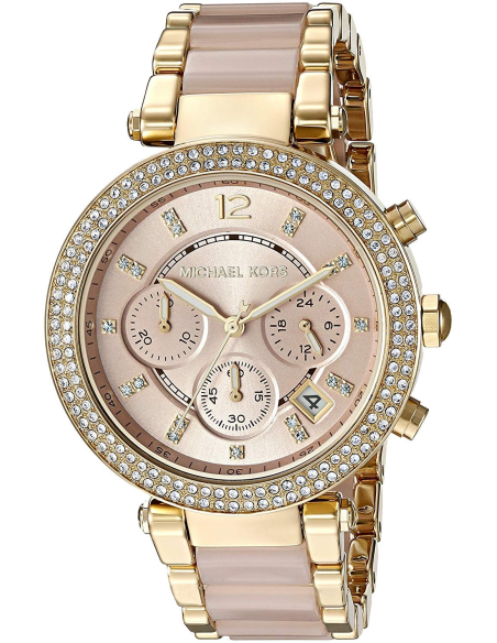  Shop Authentic Michael Kors Parker Gold Dial Two Tone Steel Strap Watch for Women - MK6326 - Luxxuri
