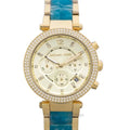  Shop Authentic Michael Kors Parker Gold Dial Two Tone Steel Strap Watch for Women - MK6364 - Luxxuri