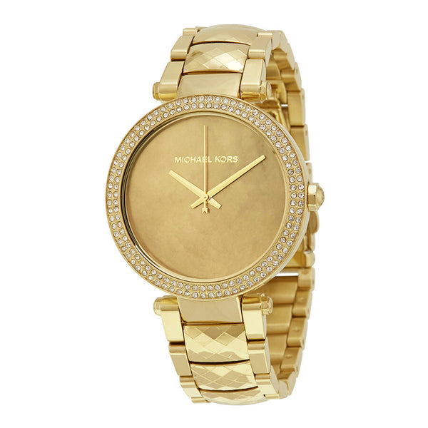  Shop Authentic Michael Kors Parker Gold Mother of Pearl Dial Gold Steel Strap Watch for Women - MK6425 - Luxxuri