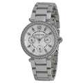  Shop Authentic Michael Kors Parker Silver Dial Silver Steel Strap Watch for Women - MK5615 - Luxxuri