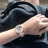  Shop Authentic Michael Kors Parker Pink Dial Two Tone Steel Strap Watch for Women - MK6110 - Luxxuri