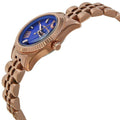  Shop Authentic Michael Kors Lexington Quartz Blue Dial Rose Gold Steel Strap Watch For Women - MK3272 - Luxxuri