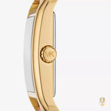  Shop Authentic Michael Kors Petite Monroe White Dial Orange Leather Strap Watch for Women - MKO1060 - Luxxuri