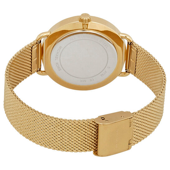  Shop Authentic Michael Kors Portia Gold Dial Gold Mesh Bracelet Watch for Women - MK3844 - Luxxuri