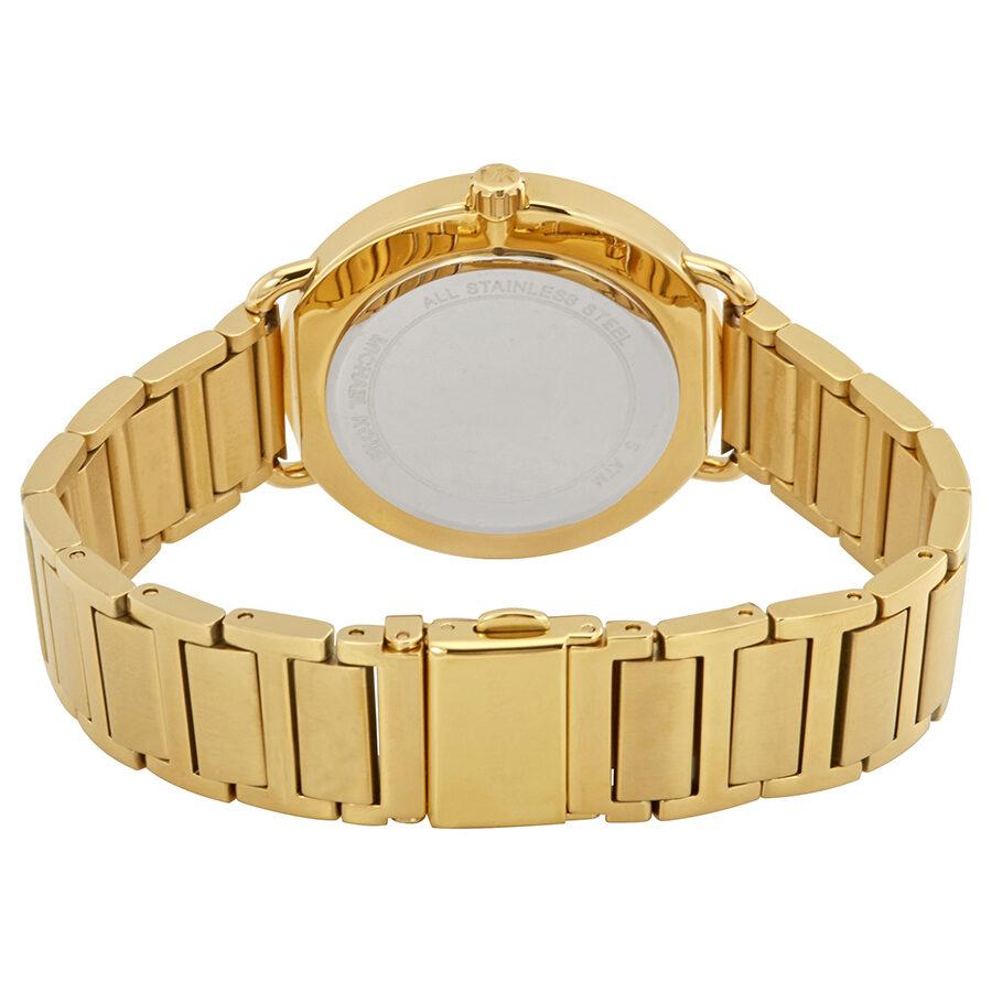  Shop Authentic Michael Kors Portia Black Dial Gold Steel Strap Watch for Women - MK3788 - Luxxuri