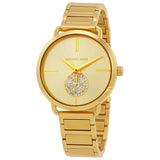  Shop Authentic Michael Kors Portia Gold Dial Gold Steel Strap Watch for Women - MK3639 - Luxxuri
