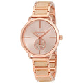  Shop Authentic Michael Kors Portia Quartz Rose Gold Dial Rose Gold Steel Strap Watch For Women - MK3678 - Luxxuri