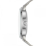  Shop Authentic Michael Kors Charley Quartz Crystals Silver Dial Silver Steel Strap Watch For Women - MK4432 - Luxxuri