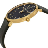  Shop Authentic Michael Kors Pyper Black Dial Black Leather Strap Watch For Women - MK2747 - Luxxuri