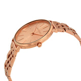  Shop Authentic Michael Kors Pyper Three-Hand Rose Gold Dial Rose Gold Steel Strap Watch For Women - MK3897 - Luxxuri