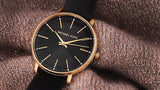  Shop Authentic Michael Kors Pyper Black Dial Black Leather Strap Watch For Women - MK2747 - Luxxuri