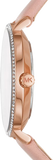  Shop Authentic Michael Kors Pyper Analog White Dial Pink Leather Strap Watch For Women - MK2803 - Luxxuri