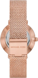  Shop Authentic Michael Kors Pyper Quartz Mother of Pearl White Dial Rose Gold Mesh Strap Watch For Women - MK4588 - Luxxuri