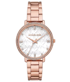  Shop Authentic Michael Kors Pyper Three-Hand White Dial Rose Gold Steel Strap Watch For Women - MK4594 - Luxxuri
