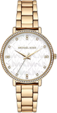  Shop Authentic Michael Kors Pyper Three Hand White Dial Gold Steel Strap Watch For Women - MK4666 - Luxxuri