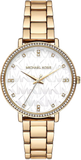  Shop Authentic Michael Kors Pyper Three Hand White Dial Gold Steel Strap Watch For Women - MK4666 - Luxxuri