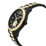  Shop Authentic Michael Kors Lexington Quartz Black Dial Two Tone Steel Strap Watch For Men - MK8948 - Luxxuri