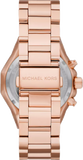  Shop Authentic Michael Kors Raquel Analog Rose Gold Dial Rose Gold Steel Strap Watch For Women - MK4688 - Luxxuri