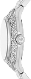  Shop Authentic Michael Kors Raquel Three Hand Crystals Silver Dial Silver Steel Strap Watch For Women - MK4691 - Luxxuri