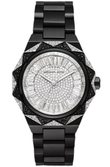  Shop Authentic Michael Kors Raquel Three Hand Silver Dial Black Steel Strap Watch For Women - MK4692 - Luxxuri