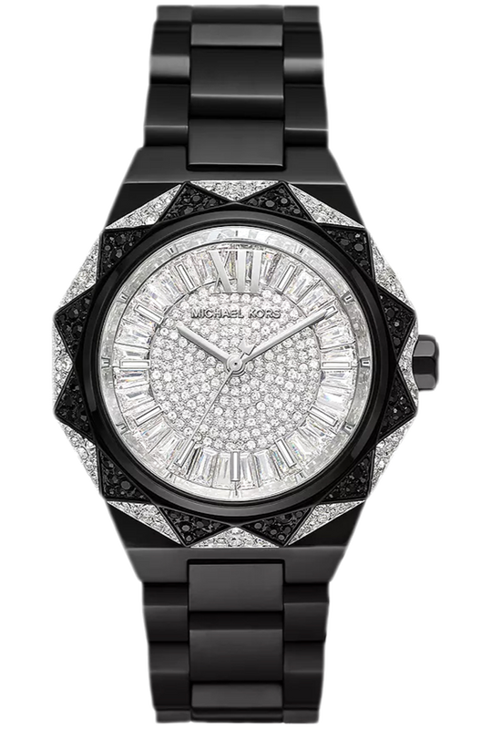  Shop Authentic Michael Kors Raquel Three Hand Silver Dial Black Steel Strap Watch For Women - MK4692 - Luxxuri