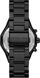  Shop Authentic Michael Kors Raquel Three Hand Silver Dial Black Steel Strap Watch For Women - MK4692 - Luxxuri