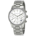  Shop Authentic Michael Kors Ritz Silver Dial Silver Steel Strap Watch for Women - MK6428 - Luxxuri