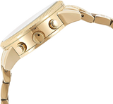  Shop Authentic Michael Kors Ritz Chronograph Gold Dial Gold Steel Strap Watch for Women - MK5676 - Luxxuri