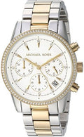  Shop Authentic Michael Kors Ritz White Dial Two Tone Steel Strap Watch for Women - MK6474 - Luxxuri