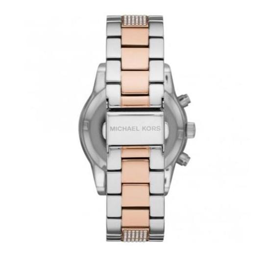  Shop Authentic Michael Kors Ritz Chronograph White Dial Two Tone Steel Strap Watch For Women - MK6651 - Luxxuri