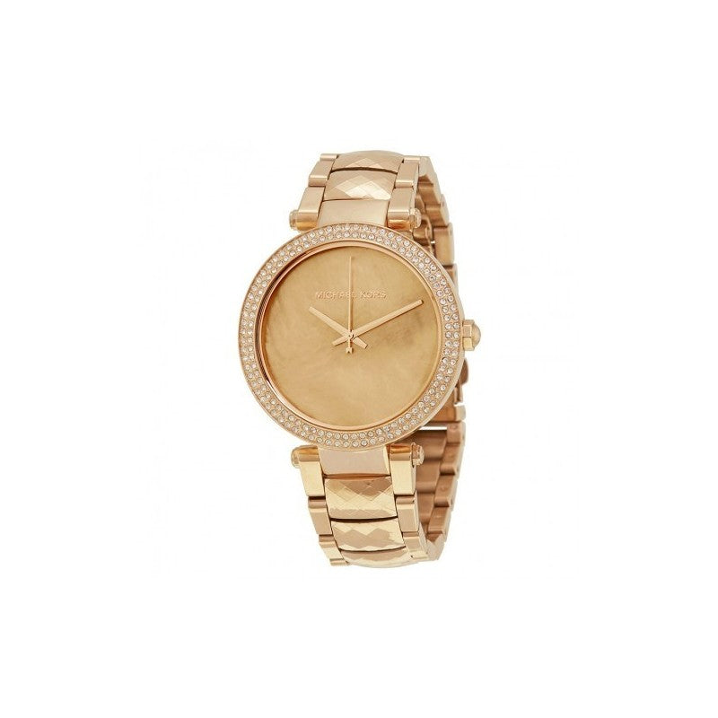  Shop Authentic Michael Kors Parker Rose Gold Dial with Diamonds Rose Gold Steel Strap Watch for Women - MK6426 - Luxxuri
