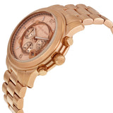  Shop Authentic Michael Kors Runway Chronograph Rose Gold Dial Rose Gold Steel Strap Watch for Men - MK8096 - Luxxuri