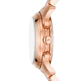  Shop Authentic Michael Kors Runway Chronograph Rose Gold Dial Rose Gold Steel Strap Watch For Women - MK7324 - Luxxuri