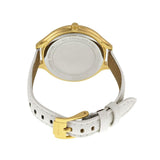 Shop Authentic Michael Kors Slim Runway Quartz Gold Dial White Leather Strap Watch For Women - MK2389 - Luxxuri
