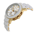 Michael Kors Runway White Dial White Steel Strap Watch for Women - MK5145