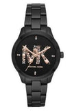  Shop Authentic Michael Kors Runway Quartz Black Dial Black Steel Strap Watch For Women - MK6683 - Luxxuri