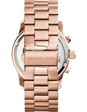  Shop Authentic Michael Kors Runway Chronograph Rose Gold Dial Rose Gold Steel Strap Watch for Men - MK8096 - Luxxuri